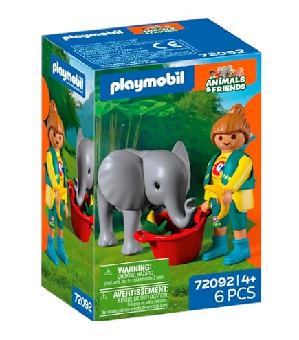 Amazon.co.jp: プレイモービル | 動物と友達 | 動物園 荒野