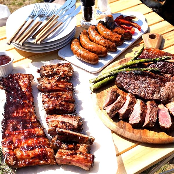 Amazon.co.jp: スーパー盛り上がる！BBQセット 7人前 2.92kg