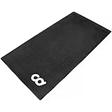 CyclingDeal Bike Mat - 30" x 60" Soft - Compatible with Indoor, Exercise Stationary Bike, Elliptical, Gym Equipment Waterproo