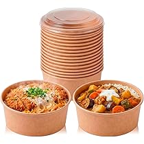 Amazon.co.jp: Asdays 使い捨て弁当箱 使い捨て どんぶり 使い捨て容器