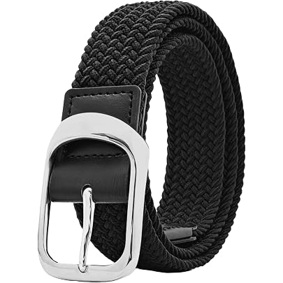 Amazon.co.jp: XZQTIVE Casual Belt, Mesh, One Size Fits Most