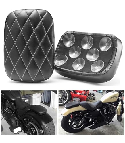 Amazon.co.jp: NOS 60'S MACO ソロ シート ピリオンパッド 青