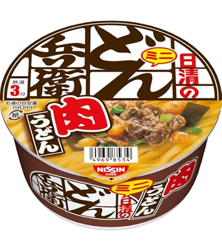 Amazon.co.jp: 日清食品 どん兵衛 きつねうどんミニ [東] 42g×12個