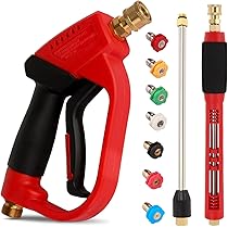 M22 14mm ノズルチップ5個 4000PSI 高圧洗浄ショートガン Amazon.co.jp: WILTEEXS ケルヒャー（Karcher）K シリーズ用高圧