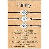Tarsus Relationship Family Compass Bracelet Handmade Birthday Gifts for Family Members