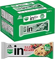 【Amazon.co.jp限定】inバー プロテイン グラノーラ (14本入×1箱) フルーツの入ったザクザク食感グラノーラ 高タンパク10g 低脂肪