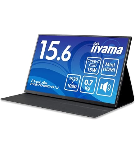 Amazon.co.jp: ASUS USB-C接続 モバイルモニター ZenScreen [15.6型