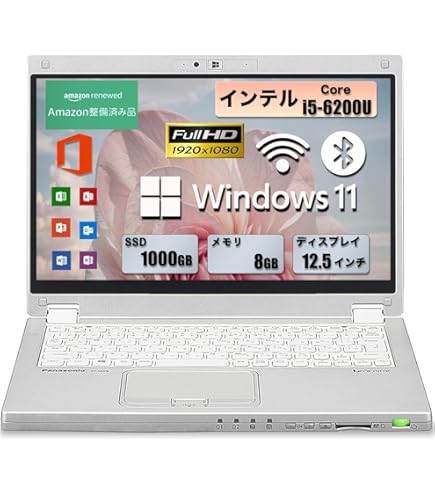 Amazon.co.jp: 【最新Win 11搭載】2in1モデルPanasonic レッツノート