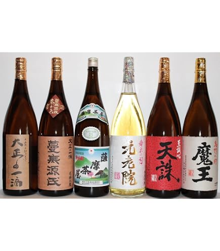 Amazon.co.jp: 鹿児島芋焼酎6本魔王コース（魔王・甕伊佐錦・元老院