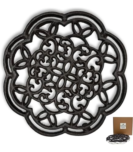 Amazon｜staub ストウブ 「 リリー トリベット グレー 23cm