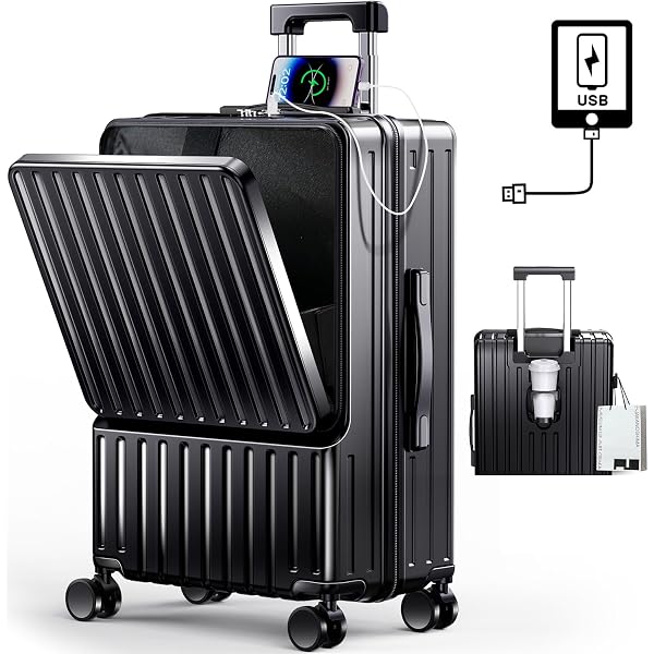 Amazon | Andiamo Classico スーツケース 内蔵TSAロック付き 