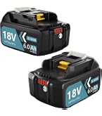 Amazon.co.jp: Enermall マキタ 18V バッテリー BL1860B 6.0Ah 2個 