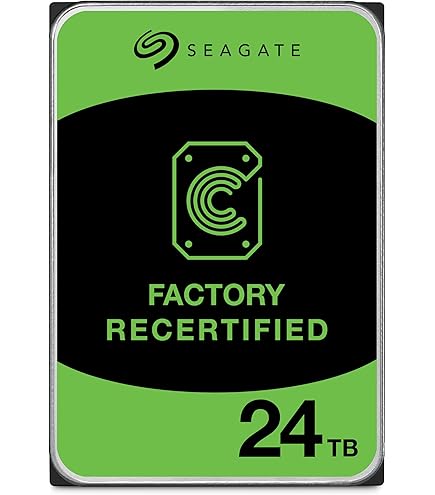 Seagate Barracuda 24TB Internal Hard Drive, 7200 rpm, 512MB Cache