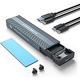VCOM M.2 NVMe SSD 外付けケース 10Gbps 高速データ転送 SSDエンクロージャー 工具が不要 高性能チップ アルミニウム製 M.2 NVMeカードリーダー UASP&Trim、 サポート M key/B+M key SSD対応2