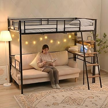 パイプベッド　シングルサイズ　マット付き　ブラック　新生活　 シングル］ベッド マットレス付き ポケットコイルマットレス 22cm 頑丈