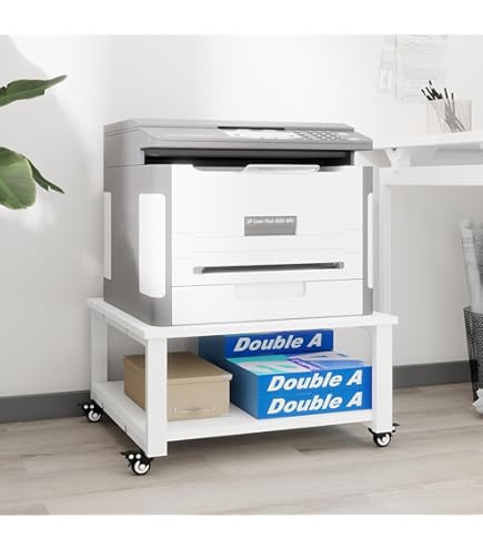 Amazon | ナカバヤシ プリンタラック ロータイプ ホワイトグレー RPX