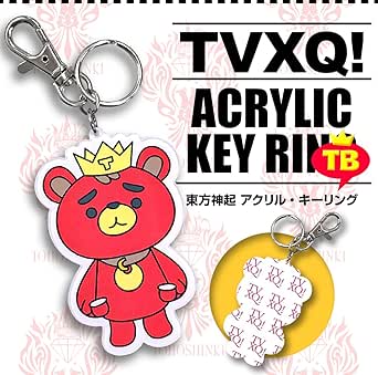 Amazon 東方神起 Tvxq Tb キャラクター アクリル キーリング キーホルダー グッズ アイドル 芸能人グッズ 通販