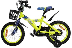 CYFIE 子供用自転車 18インチ 男の子 自転車 子供 補助輪付き かご付き 泥除け付き キッズ バイク 簡単に安装 幅が広いタイヤ 丈夫 全3サイズ