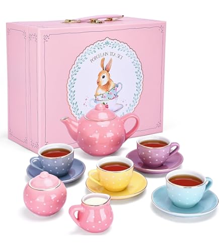 その他 Djeco Fox's Party Tea Set with Cake Djeco Fox's Party Tea Set with Cake : Amazon.sg: Toys