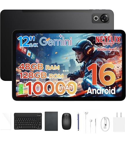 Amazon.co.jp: 【Android タブレット 12インチ】Azeyou タブレット