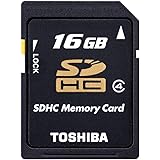 TOSHIBA SDHCカード 16GB Class4 日本製 (国内正規品) SD-L016G4