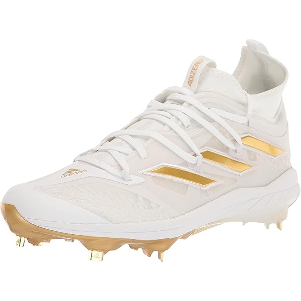 adidas Men's Adizero Afterburner 9 Nwv Baseball Shoe, White/Gold  Metallic/Core White, 7 US : Amazon.sg: Fashion