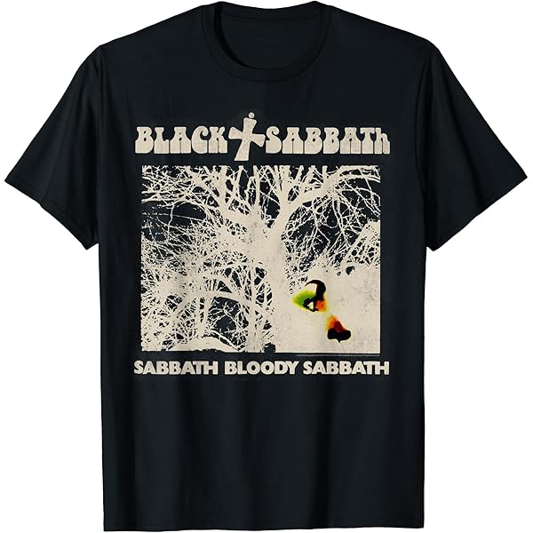 Amazon | ブラックサバス公式サバスブラッディサバスブライト Tシャツ