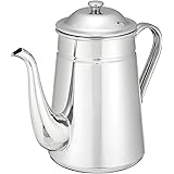 カリタ(Kalita) コーヒーポット ステンレス 3000ml 直火 日本製 コーヒーポット3.0ℓ ドリップポット ドリップケトル コーヒー ケトル やかん 喫茶店 カフェ キャンプ アウトドア #52035