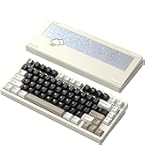 【WOBKEY Rainy 75キーボード】Color系　ホワイト Amazon.com: KEEBMONKEY WOBKEY Rainy 75 CNC Aluminum HMX/JWK/Cocoa