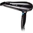 Remington Aero 2000 Hair Dryer D3190AU, Personalises Heat to Your Hair, 2000W, Fast Drying and Styling, Black