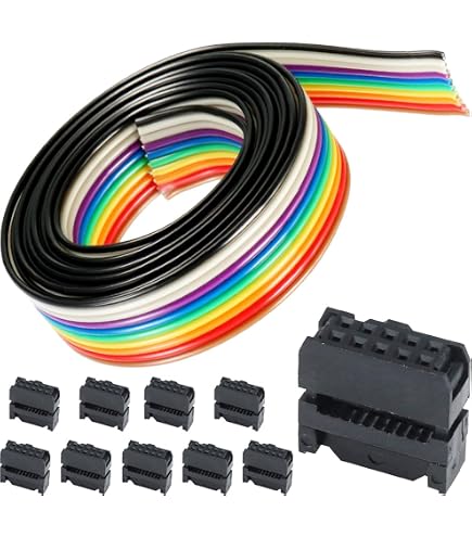 Amazon.co.jp: uxcell ストレートボックスヘッダコネクタ PCBボード