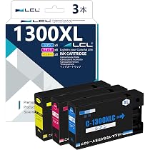 Amazon.co.jp: LCL Canon用 PGI-1300XL PGI-1300XLBK 大容量 互換
