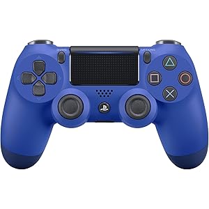 ワイヤレスコントローラー (DUALSHOCK 4) ウェイブ・ブルー (CUH-ZCT2J12)
