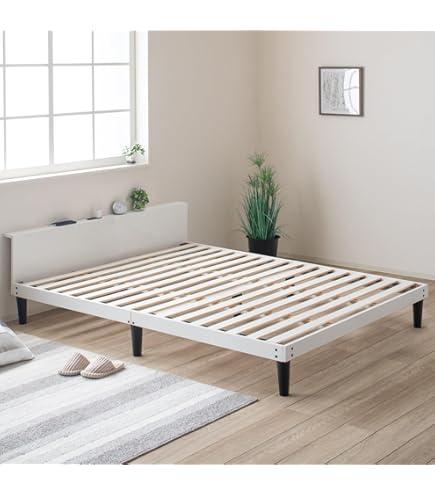 Amazon｜Z-HOM ベッドフレーム セミダブル 単品 セミダブルベッド 耐