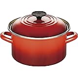 ル・クルーゼ(Le Creuset) ホーロー 鍋 EOS キャセロール 20 cm チェリーレッド ガス IH 対応 【日本正規販売品】