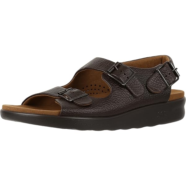 美品　SAS BRAVO ブラック サンダル 8 M 美品 SAS BRAVO ブラック サンダル 8 M Bravo Heel Strap Sandal