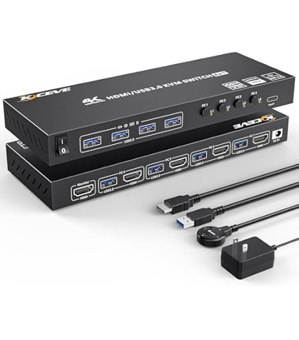 ATEN デュアルDisplayPort KVMPスイッチ CS1942DP CS1942DP - 2-Port USB 3.0 4K DisplayPort Dual Display KVMP