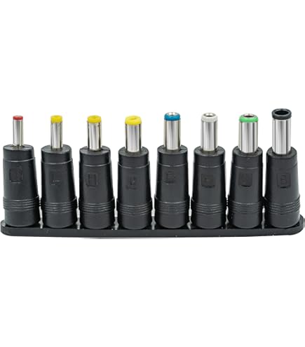 Amazon | ACアダプター 変換プラグ 8種（5.5/2.1mmジャック対8種の