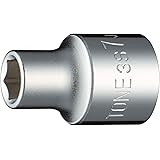 トネ(TONE) ソケット(6角) HP3S-07 差込角9.5mm(3/8") 二面幅7mm