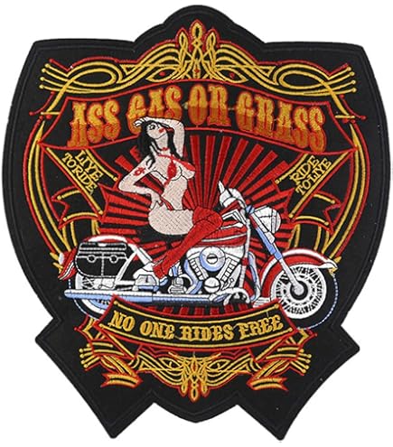 Amazon.co.jp: 大きな刺繍アイロンワッペン パッチ【AMERICA'S HIGWAY