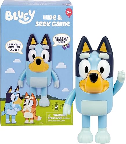 Amazon.co.jp: Bluey Hide & Seek Game - ビンゴのフィギュアを隠し
