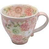 工房ゆずりは 紅彩優花 マグカップ 瀬戸焼 手造り 手描き 陶器 お花 の うつわ プレゼント 母の日 敬老の日 海外へのお土産 ラッピング 無料