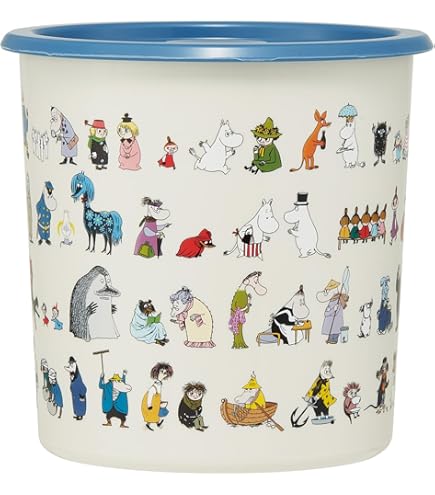 Amazon｜ムーミン[保存容器]クッキージャー/MOOMINMAMA'S ROSE 北欧