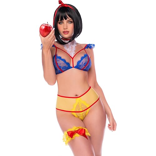 Modern Boho Fantasy Princess Lingerie - Cosplay, Sexy Costume, Poisoned Apple, Small