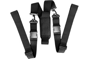 Folpus パドルボードキャリーストラップ、パドルボードキャリアストラップ、多目的耐久性のあるカヤックキャリーストラップ、カヤック、ロングボード用サーフボードショルダーストラップ