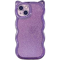 キラキラ　シルバー　猫耳　iPhoneケース　ラメ　韓国　かわいい　ねこ Amazon.co.jp: iphone14 ケース 可愛い おしゃれ シンプル 韓国