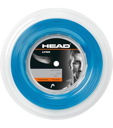 HEAD Lynx Tour 200m Reel Tennis String, Orange, 16 : Amazon