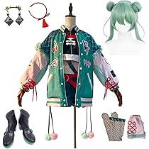 初音ミク ハオ コスプレフルセット 71GAZbDBkNL._AC_UL210_SR210,