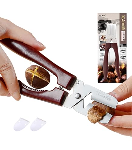 Amazon | 栗むき器【2025新登場】くりむき器 栗 皮むき 栗むき ハサミ