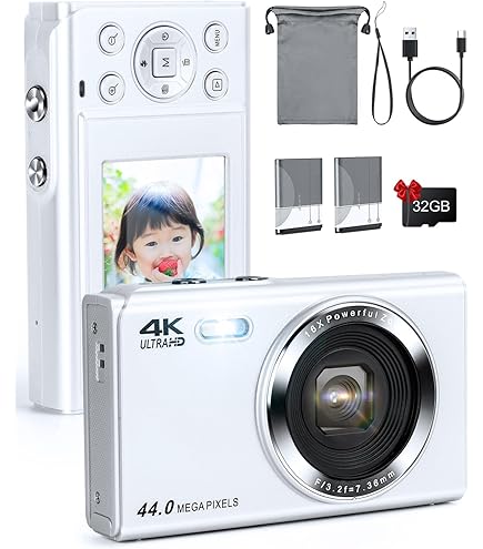 Amazon.co.jp: LAMA デジカメ 4k デジタルカメラ コンパクト